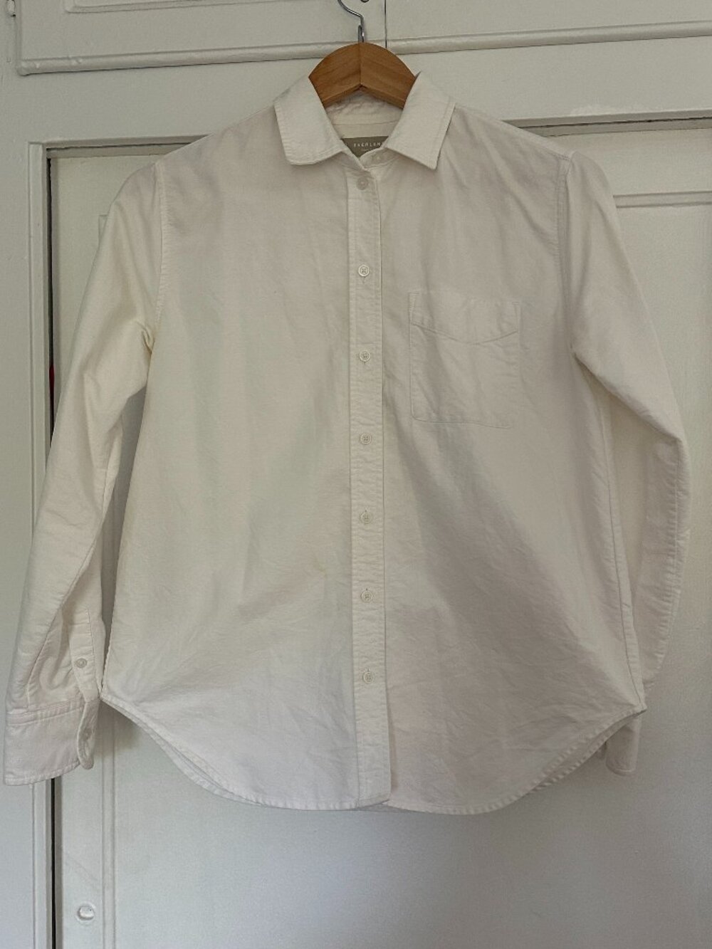Everlane White Cotton Button Down